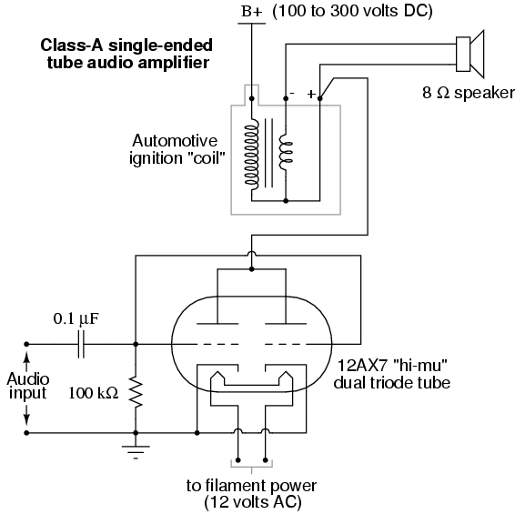 tube amplifier circuit